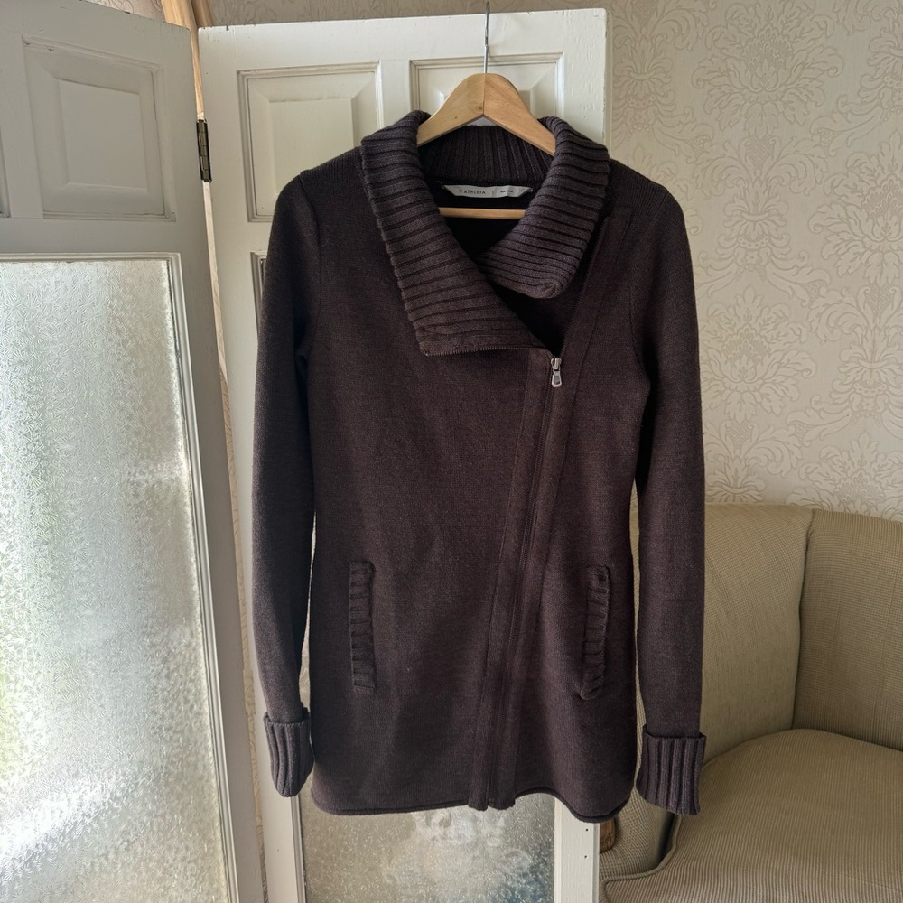 Athleta Chill Factor Sweater Coat